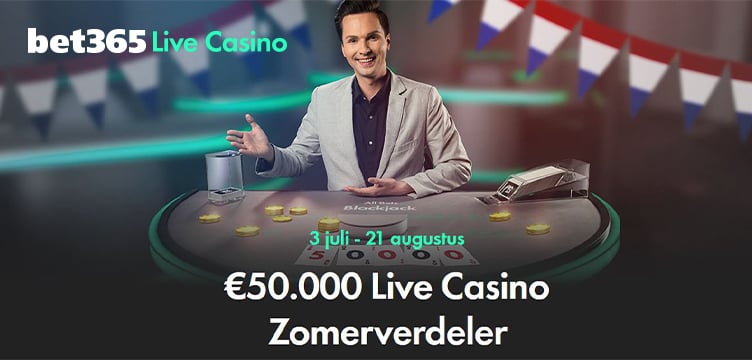 bet365 live casino zomerverdeler nieuws