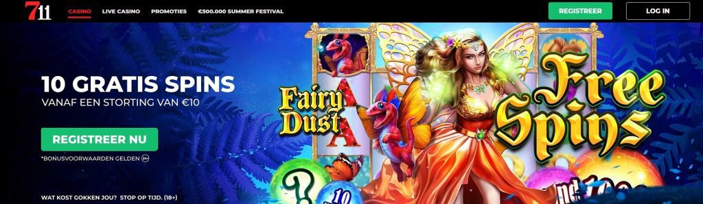 711 Casino Fairy Dust Toernooi inlog