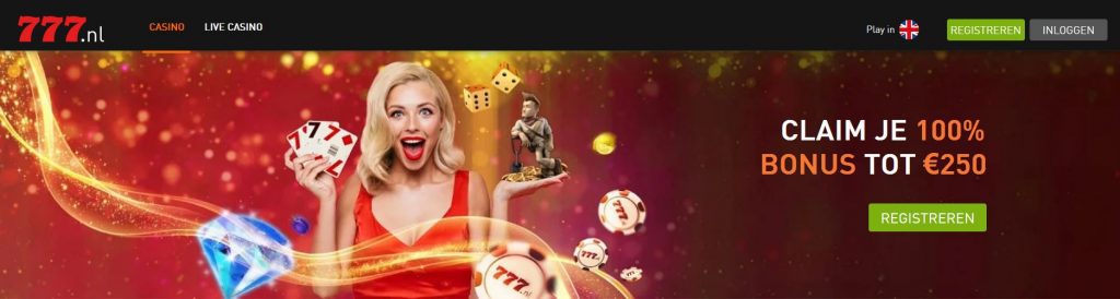 Casino777 welkomstbonus