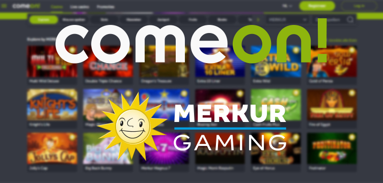 ComeOn! Casino Merkur nieuws