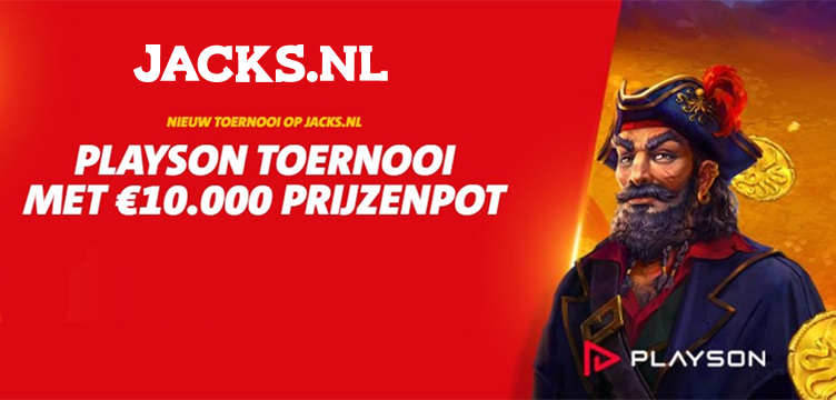 Jacks.nl Playson Toernooi nieuws