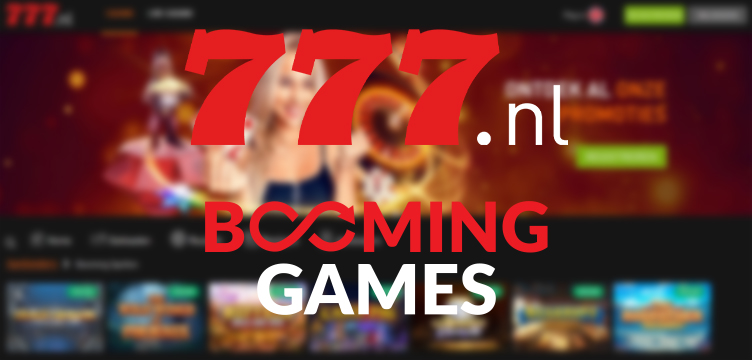 Casino777 Booming Games nieuws