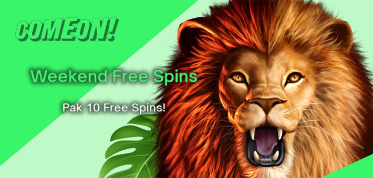 ComeOn! Casino Weekend Free Spins nieuws