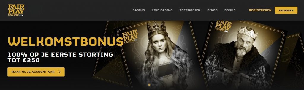 Fair Play Casino welkomstbonus