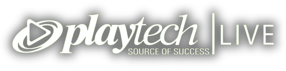 Playtech Live logo wit