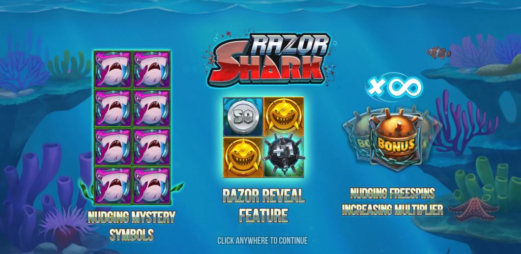 Razor Shark bonussen