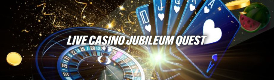 ComeOn! Casino jubileum feest live casino