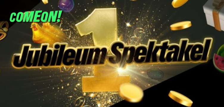 ComeOn! Casino jubileum feest nieuws