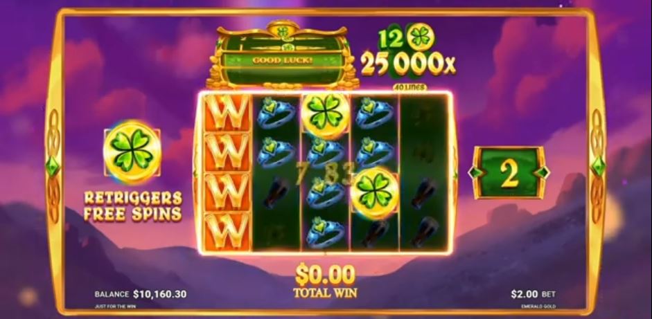 Emerald Gold slot wild