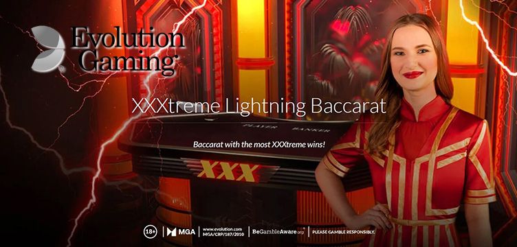 Evolution Extreme Lightning Baccarat nieuws