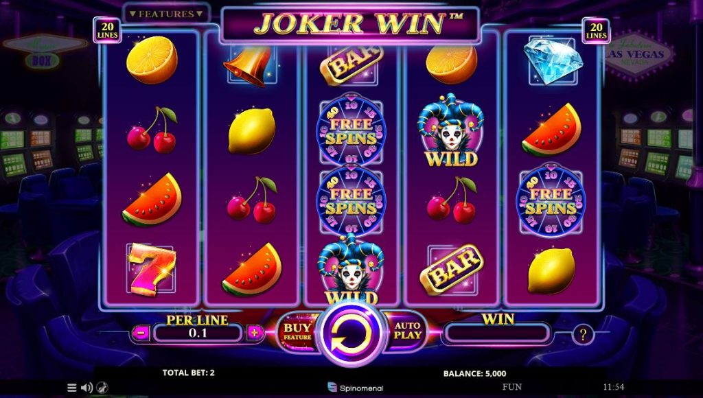 Joker Win videoslot