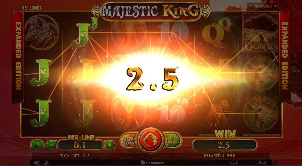 Majestic King Expanded Edition slot