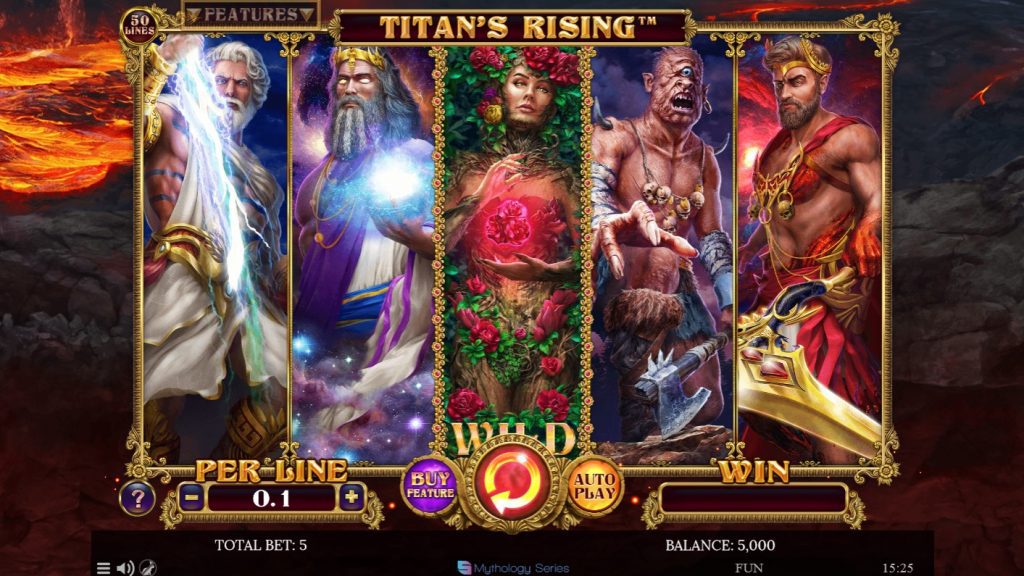 Titan's Rising videoslot