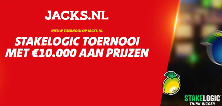 Jacks.nl Stakelogic Toernooi nieuws