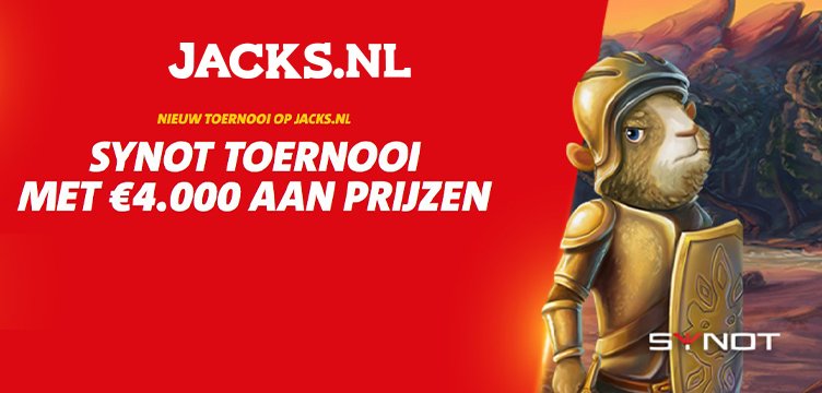 Jacks.nl Synot Toernooi nieuws