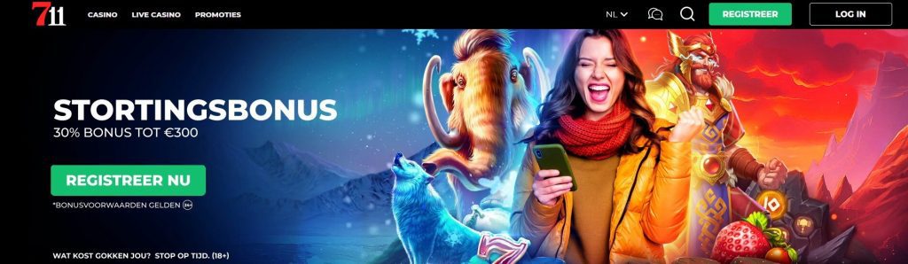 711 Casino Stortingsbonus promotie inlog