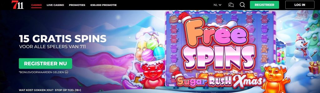 711 Casino Sugar Rush Xmas inlog