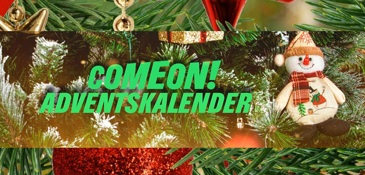 ComeOn! Casino Adventskalender nieuws