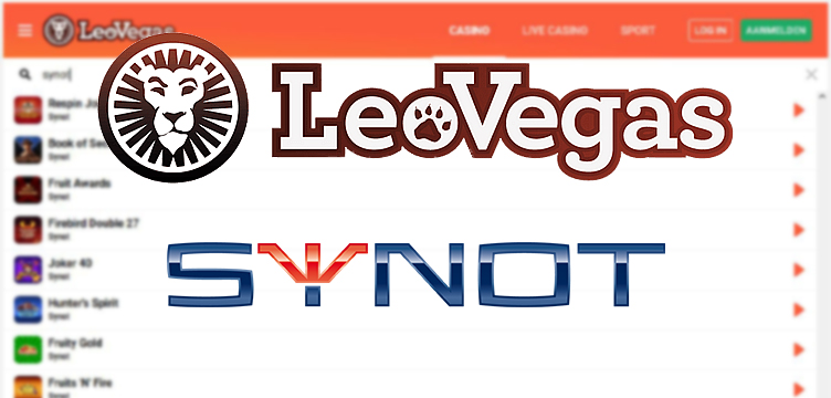 LeoVegas Synot Games nieuws