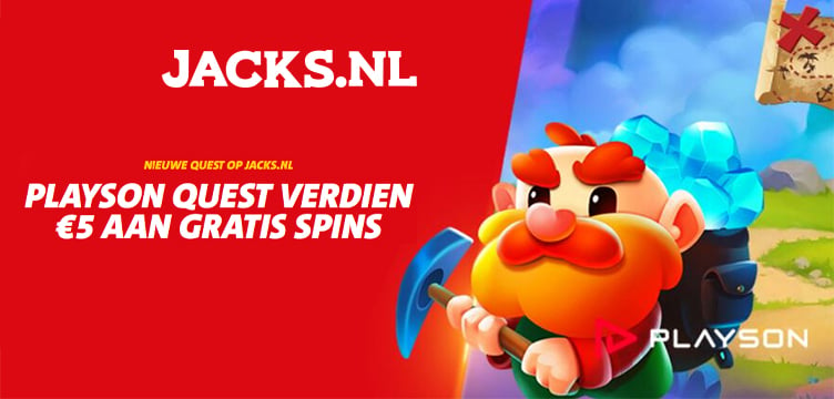 Jacks.nl Playson Quest nieuws