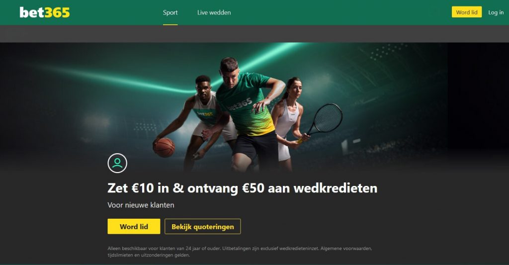 bet365 Sportsbook Welkomstbonus