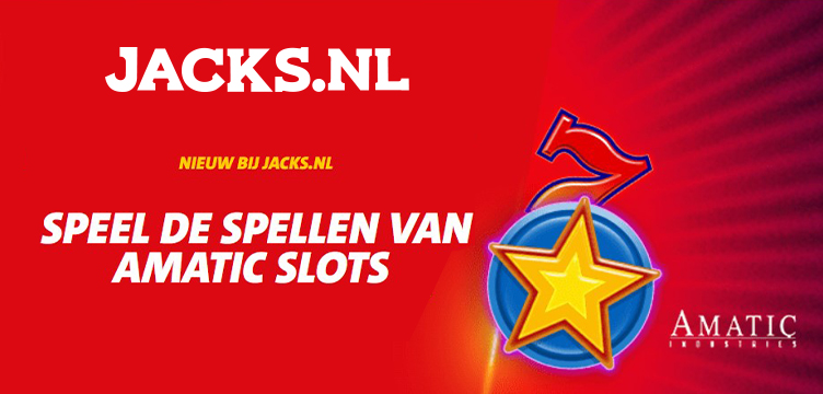 Jacks.nl Amatic spellen nieuws