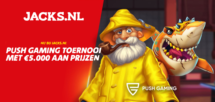 Jacks.nl Push Gaming toernooi nieuws