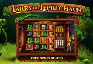 Larry the Leprechaun free spins bonus