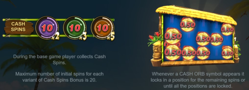 Maui Millions cash spins bonus