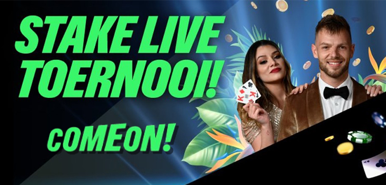 ComeOn! Casino Stakelogic Live Toernooi nieuws