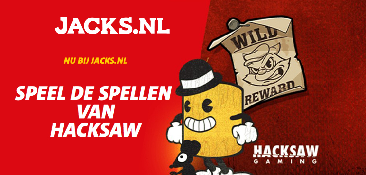 Jacks.nl Hacksaw Gaming nieuws