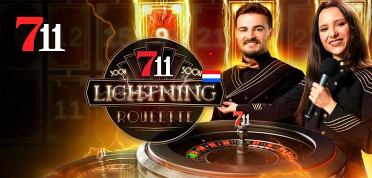711 Casino Live Casino Bonus 711 NL Lightning Roulette nieuws