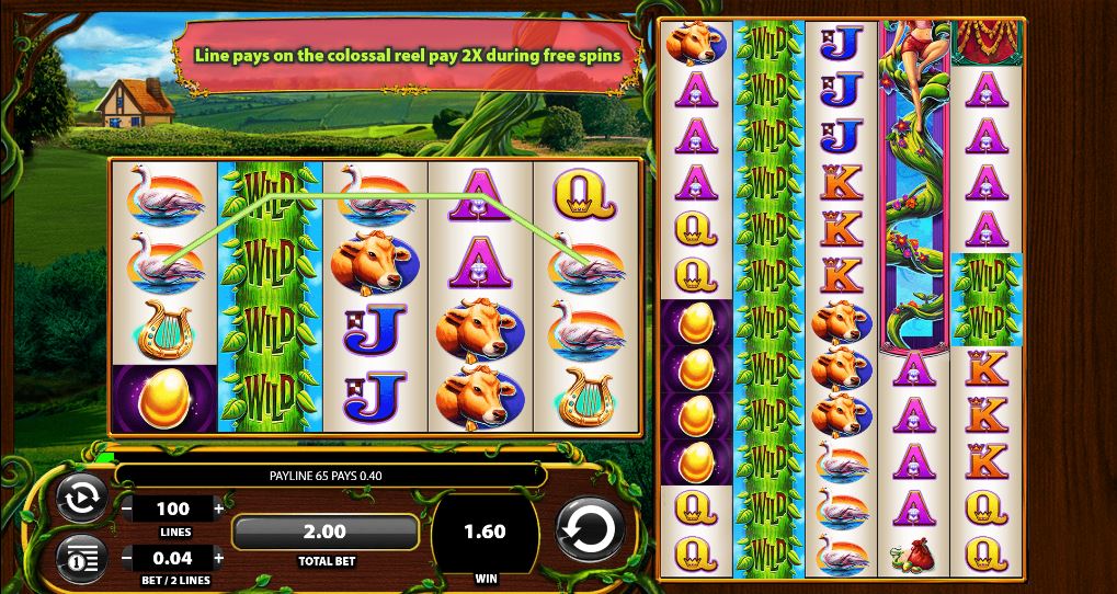 Giant's Gold slot wilds