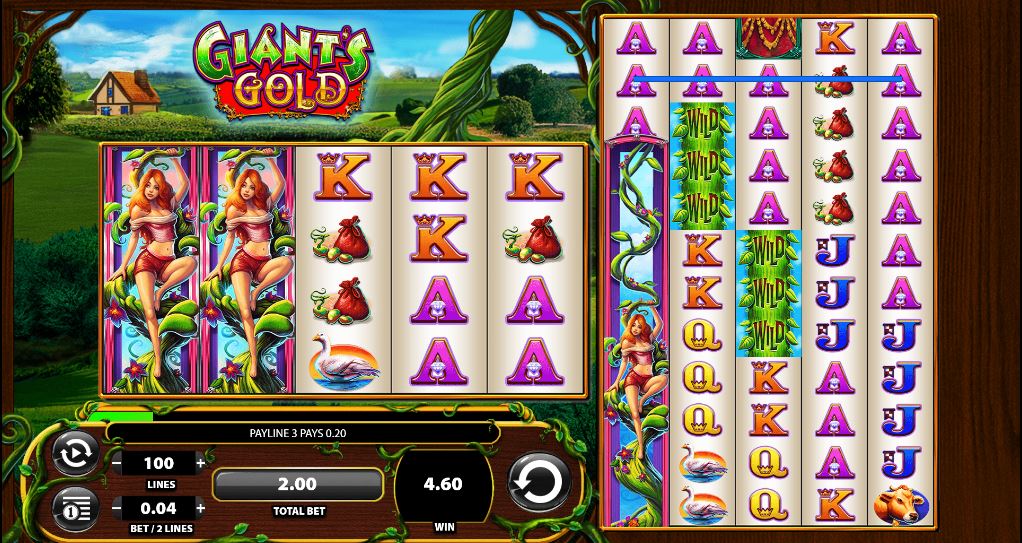 Giant's Gold slot winst