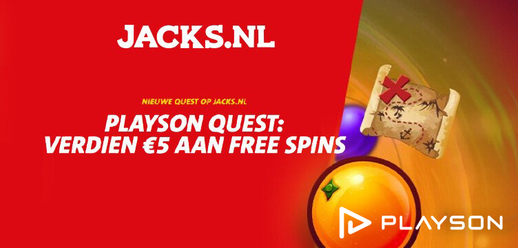 Jacks.nl Playson Quest nieuws