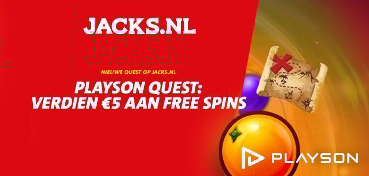 Jacks.nl Playson Quest nieuws