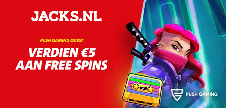 Jacks.nl Push Gaming Quest nieuws