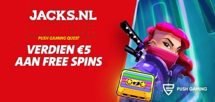 Jacks.nl Push Gaming Quest nieuws