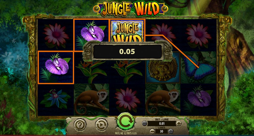 Jungle Wild slot wilds