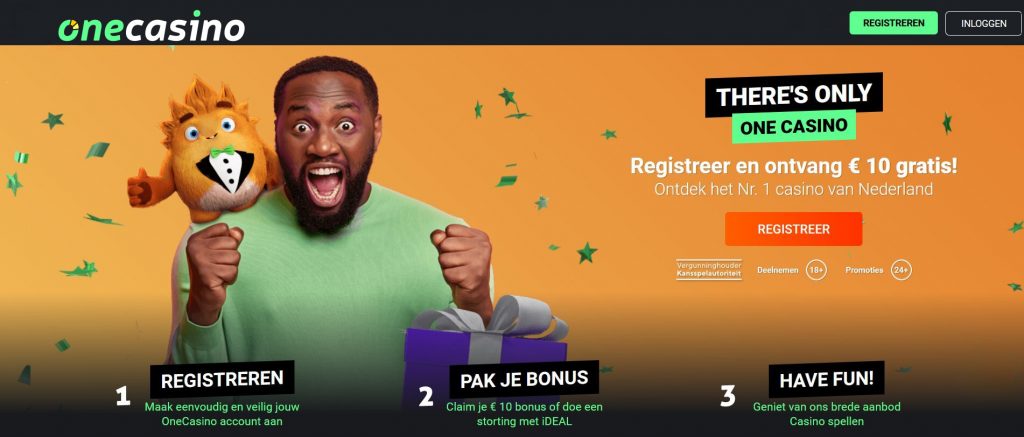 OneCasino welkomstbonus