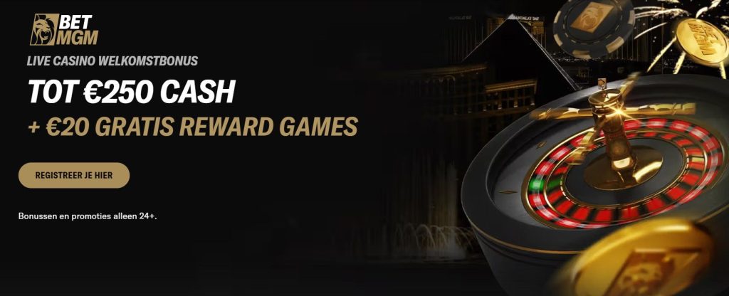 BetMGM live casino welkomstbonus review