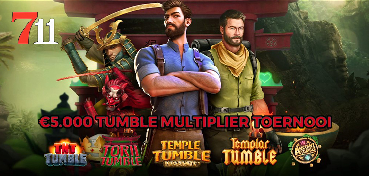 711 Casino Tumble Mulitplier Toernooi nieuws