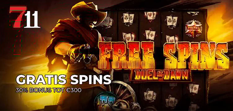 711 Casino Free Spins Duel at Dawn nieuws