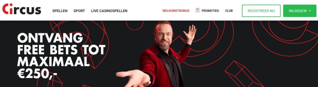 Circus Casino Free Bets bonus