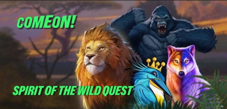 ComeOn! Casino Spirit of the Wild Quest nieuws