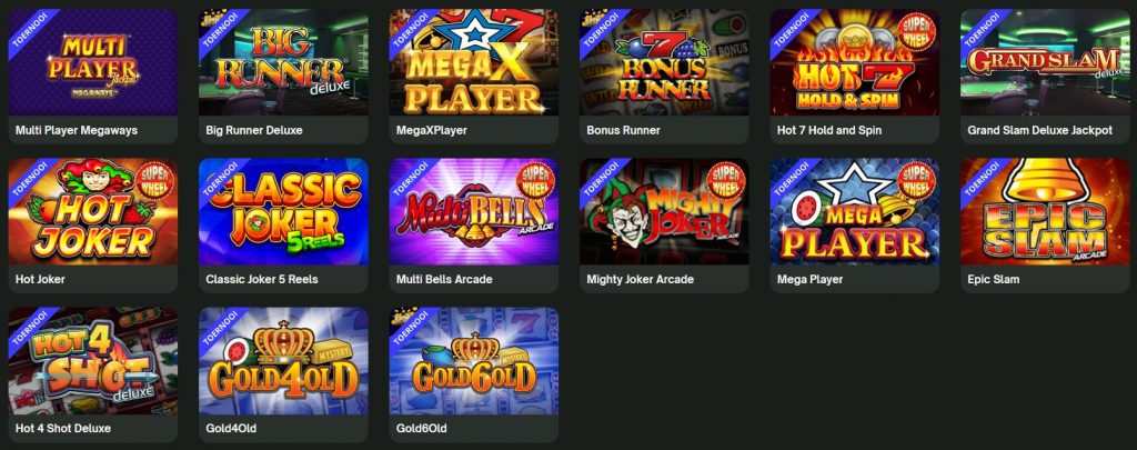 ComeOn! Casino Stakelogic Toernooi 4,5K prijzenpot spellen