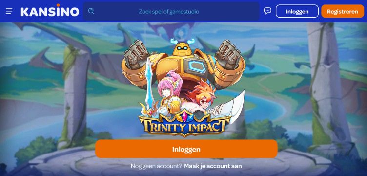 Kansino Trinity Impact slot inlog