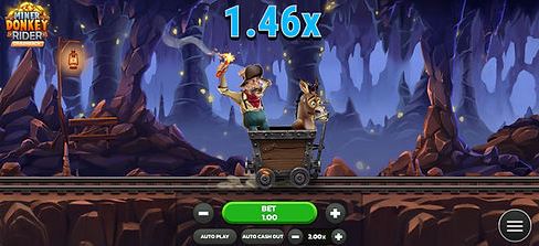 Miner Donkey Rider slot