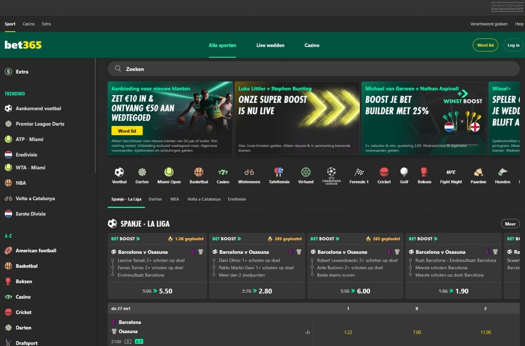 bet365 Live Sport