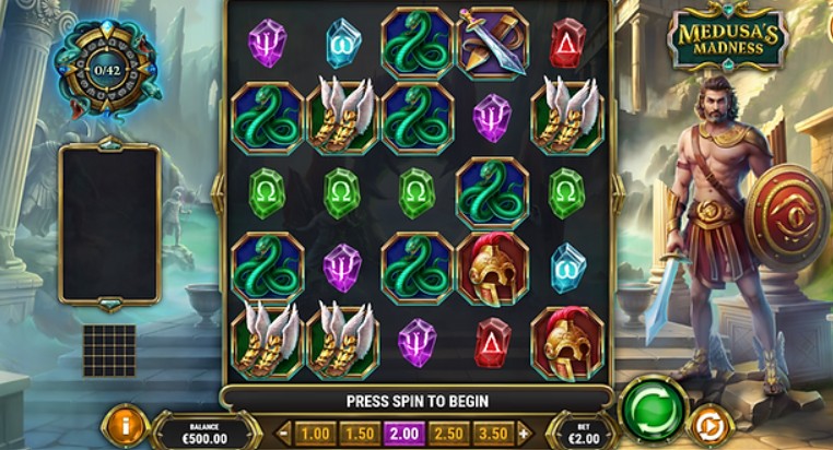 Play'n GO Medusa's Madness slot